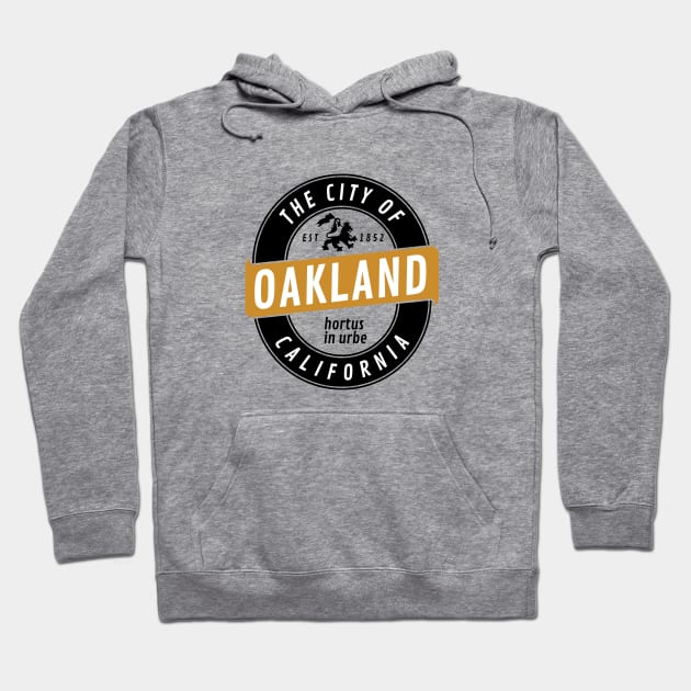 Oakland-CA - Garden in the City Hoodie by LocalZonly